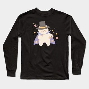 Cat Magician Long Sleeve T-Shirt